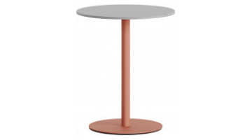 linas dekoratif yuvarlak metal sehpa
