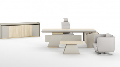 lonera metal ayaklı modern yönetici ofis mobilyası
