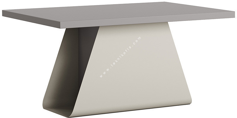 lonera metal ayaklı yönetici sehpası