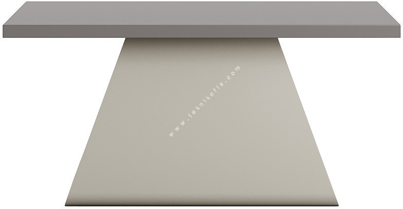 lonera metal ayaklı yönetici sehpası