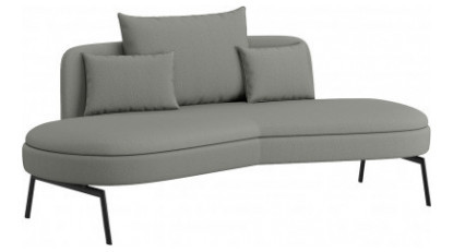 lotera minderli oval tasarım ikili kanepe