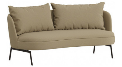 lotera oval dekoratif ikili kanepe