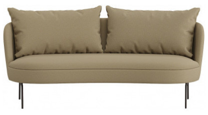 lotera oval dekoratif ikili kanepe