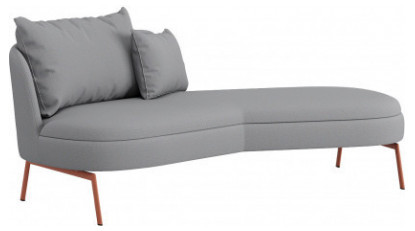 lotera sol sırt detaylı minderli ikili kanepe