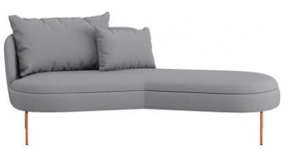 lotera sol sırt detaylı minderli ikili kanepe