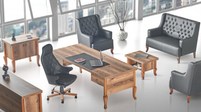 louis ahşap yönetici takımı