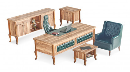 louis ahşap yönetici takımı