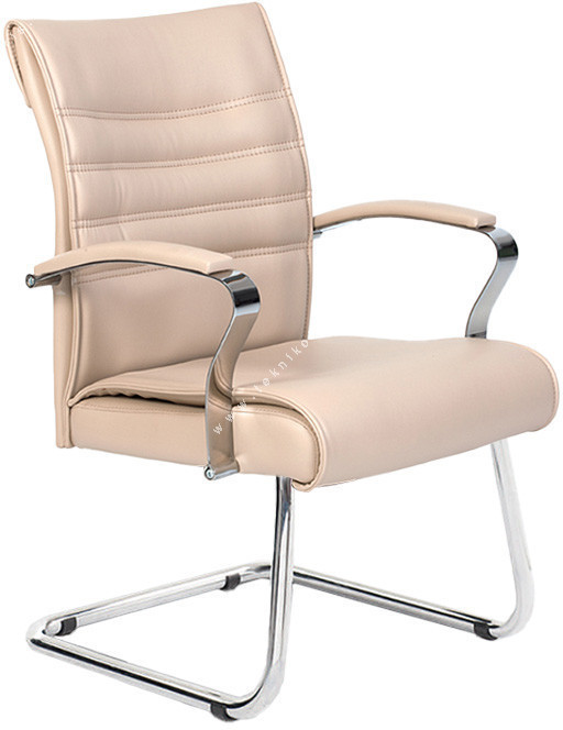 lunora krom u ayaklı misafir koltuğu