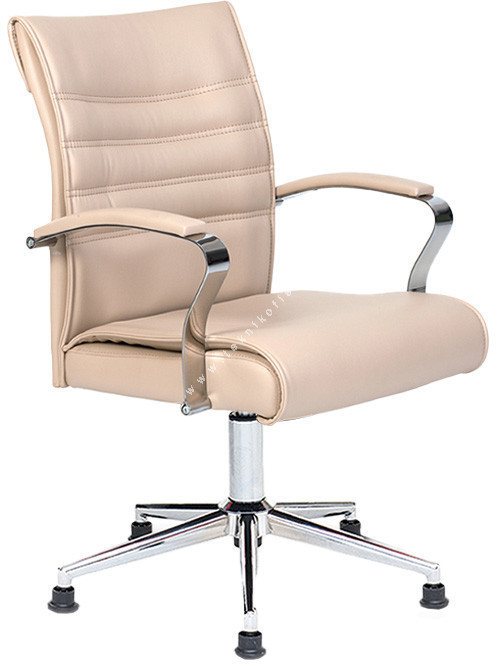 lunora krom yıldız ayaklı misafir koltuğu