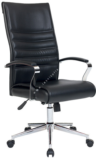 lunora krom yıldız ayaklı müdür koltuğu