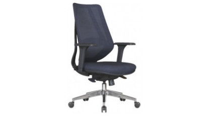 maxy alüminyum ayak siyah gövdeli senkron toplantı koltuğu