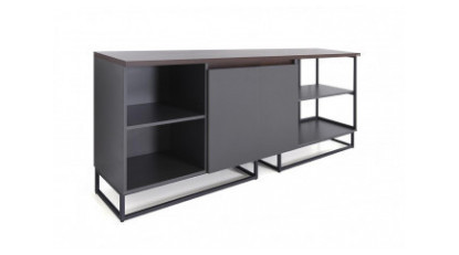 meridian metal detaylı yönetici dolabı