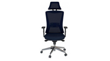 meshseat alüminyum ayak ayarlı kol senkron mekanizma yönetici koltuğu