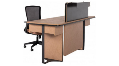 miesco dekoratif metal ayak banko 180cm