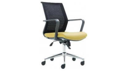 mirage krom ayak fileli çalışma koltuğu