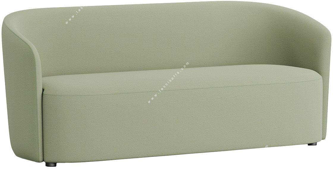 mostra oval tasarım ikili kanepe