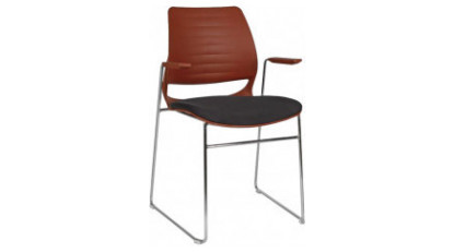 neck krom ayak plastik sırt misafir koltuğu