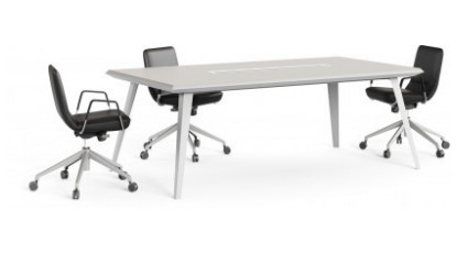 neron modern metal ayaklı toplantı masası 240cm