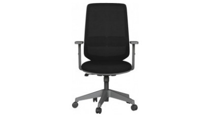 nesoty gri plastik gövde ayarlı kol plastik toplantı koltuğu