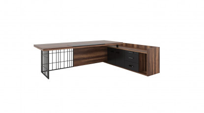 norm metal ayaklı yönetici masası 240 cm