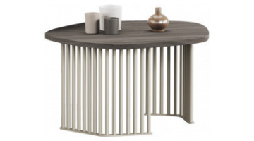 novno modern metal ayaklı sehpa 60cm