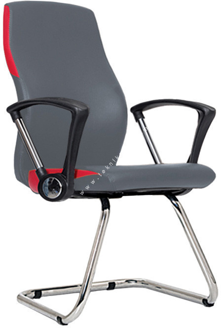 nuvesta krom u ayaklı misafir koltuğu