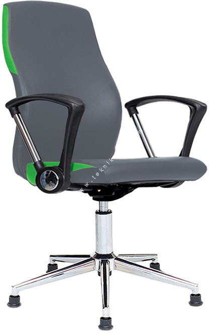 nuvesta krom yıldız ayaklı misafir koltuğu