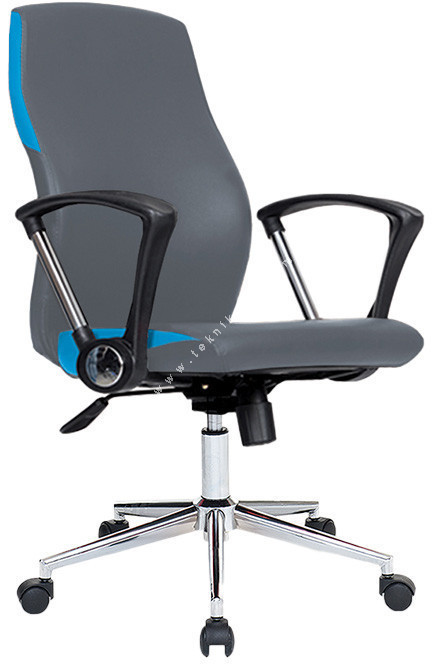 nuvesta krom yıldız ayaklı şef koltuğu