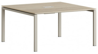 ostia modern kare toplantı masası 160cm