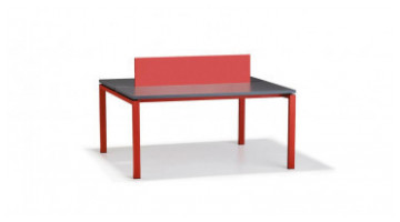 ostiawork dört ayaklı workstation çalışma grubu 140cm