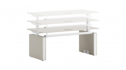 panokato wood box yükseklik ayarlı masa 180x80cm