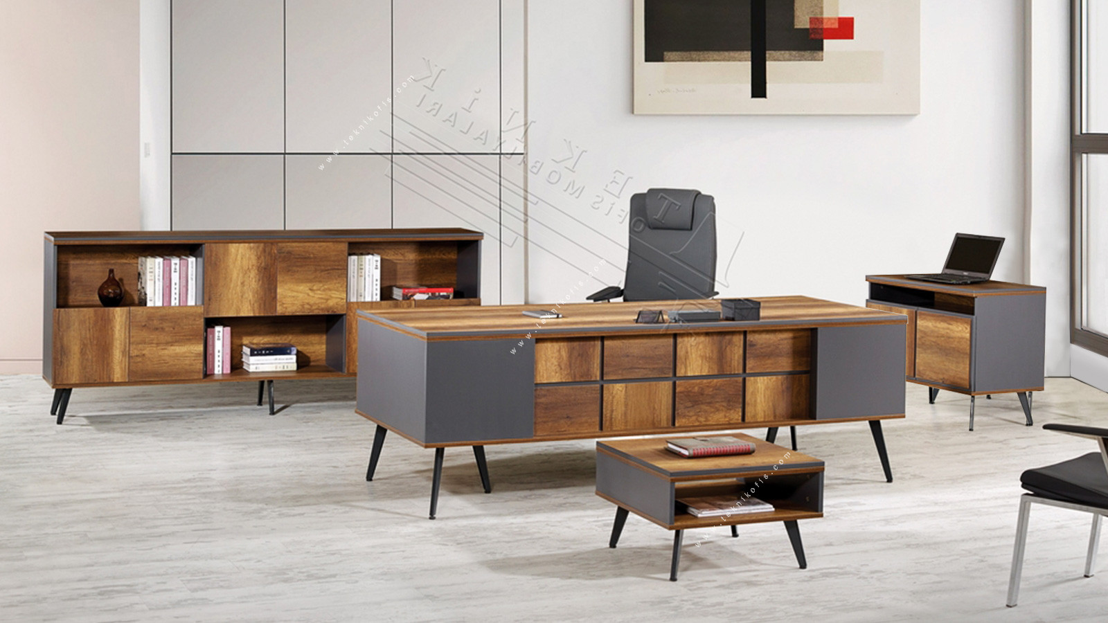 pier yönetici ofis takımı 200cm