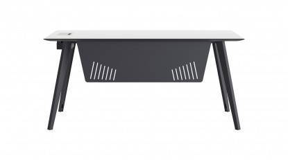 ploi dört metal ayaklı personel masası 140x70cm