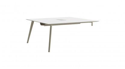ploi ikili çalışma masası 2 ayak 120cm