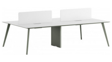 ploiwork dörtlü çalışma masası 280cm
