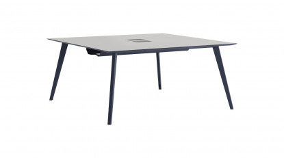 ploiwork metal ayaklı ikili workstation 140cm