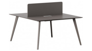 ploiwork metal ayaklı ikili workstation 160cm