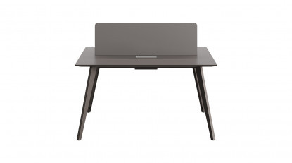 ploiwork metal ayaklı ikili workstation 180cm