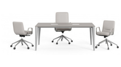 power modern ahşap dikdörtgen toplantı masası 180cm
