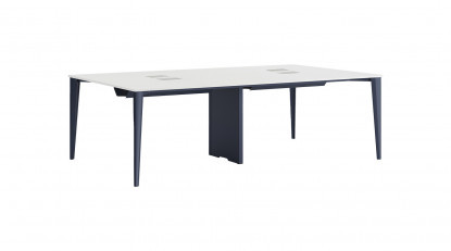 powerwork metal dört ayaklı dörtlü workstation 240cm