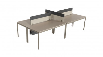 prexawork modern dörtlü çalışma grubu 320cm