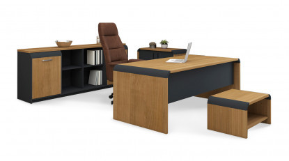 prude ahşap müdür takımı 200cm