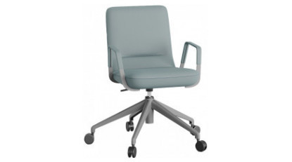 pulsio metal boyalı kol dekoratif çalışma koltuğu