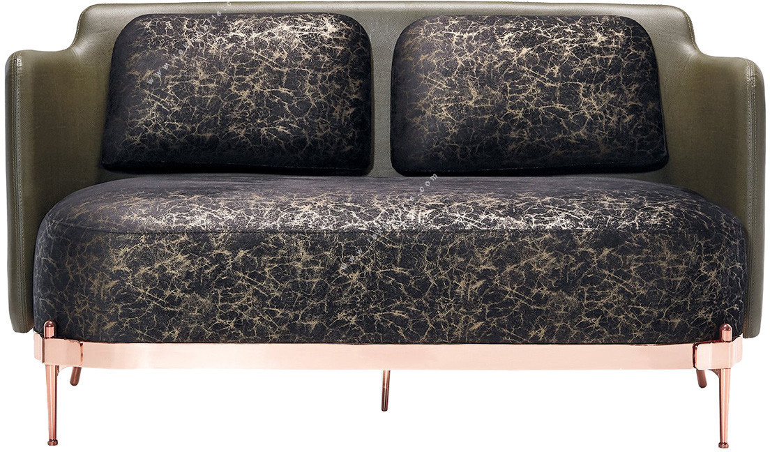 quadin ikili boyalı ayak kanepe