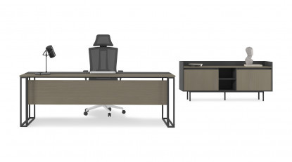 raden metal ayaklı ofis takımı 160cm