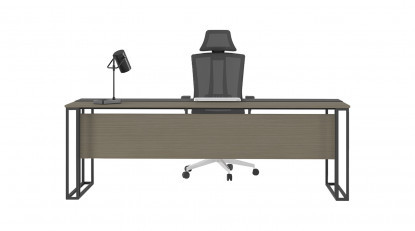 raden metal ayaklı yönetici masası 180cm