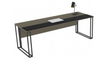 raden metal ayaklı yönetici masası 180cm