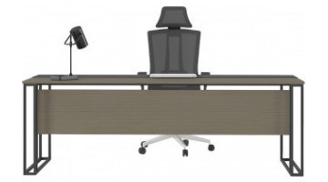 raden metal ayaklı yönetici masası 200cm