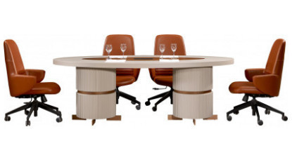 rasol modern ayak toplantı masası 220cm