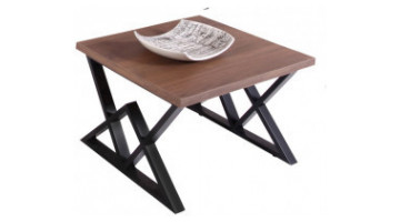 retera modern metal ayaklı sehpa